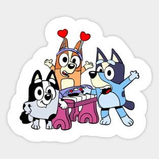 Dog Friends Sticker